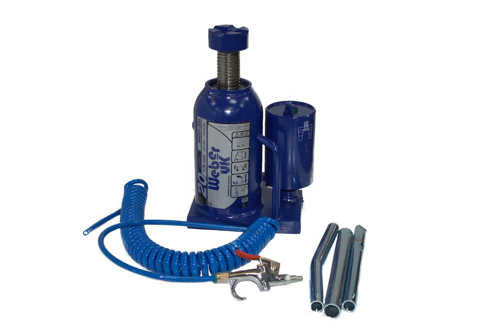 20 Tonne Air/Hydraulic Bottle Jack - MGH-20