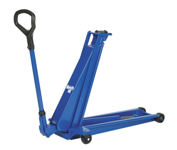 2 Tonne High Lift, Long Reach Trolley Jack with Quick-Lift Pedal - WDK20HLQ
